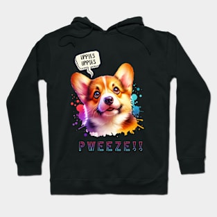 Uppies, Cute Dog, Pick Me Up Hoodie